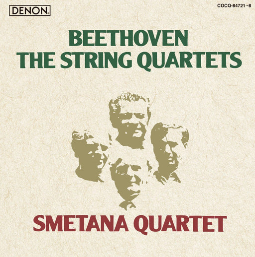 BEETHOVEN: THE STRING QUARTETS Nomal edition Smetana Quart [CD] COCQ-84721 NEW_1