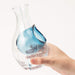 Toyo Sasaki Glass Cold Sake Carafe Blue 300ml Made in Japan Katakuchi 61507 NEW_2