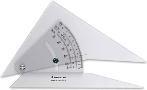 Staedtler Mars Adjustable Gradient ruler 20cm 964 51-8 1.4x14.2x25.2cm with Case_1