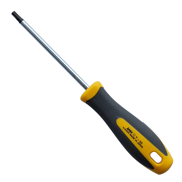 ANEX Screw driver hexlobe T30x115 with hole No.6300 Inslation Chrome Vanadium_1