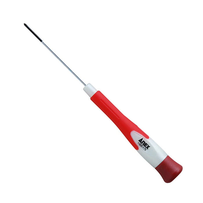 ANEX Super Fit Precision Screwdriver +000x75mm No.3510 Alloy Steel Blister Pack_1