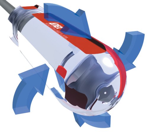 ANEX Screwdriver Precision Fourline Handle +00×75 No.8200 Magnetic Tip L125mm_2