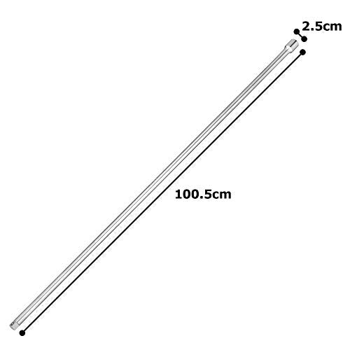 TONE 12.7mm(1/2") Drive Extension Bars EX40-1000 L1000mm Metal For Small space_5