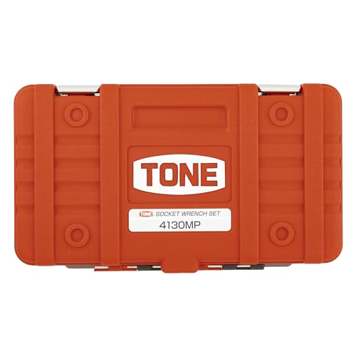 TONE Hexagon Socket Wrench Set H4100MP Drive 12.7mm 1/2 Red Contents 12 items_2