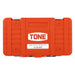 TONE Hexagon Socket Wrench Set H4100MP Drive 12.7mm 1/2 Red Contents 12 items_2
