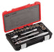 TONE Hexagon Socket Wrench Set H4100MP Drive 12.7mm 1/2 Red Contents 12 items_4