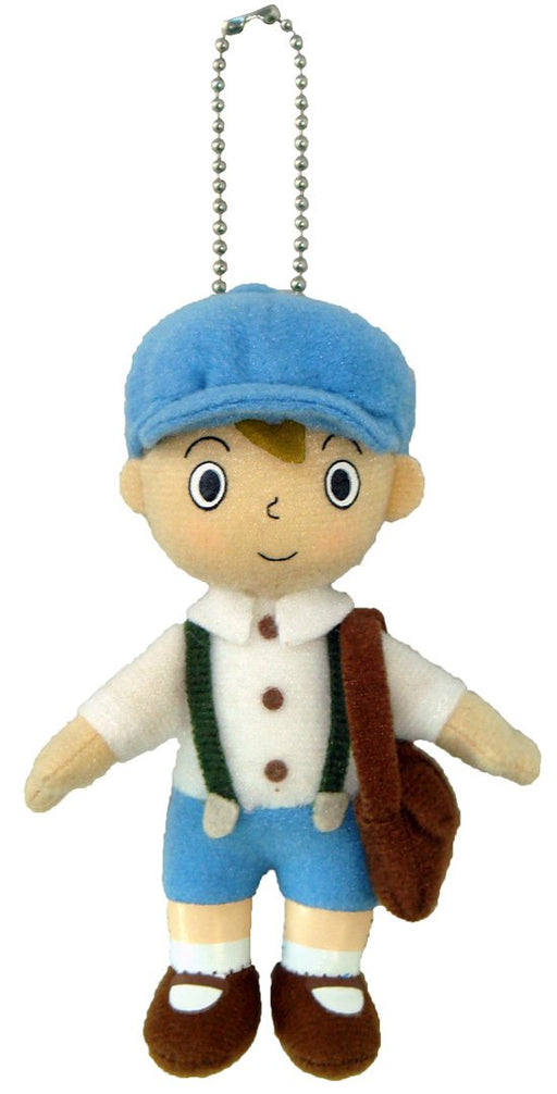 Sanei Boeki Professor Layton Boy Luke Mini Mascot Plush Ballchain ‎BC-931047 NEW_1