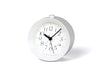 Lemnos RIKI ALARM CLOCK White WR09-14 WH Table Clock Snooze Battery Powered NEW_1