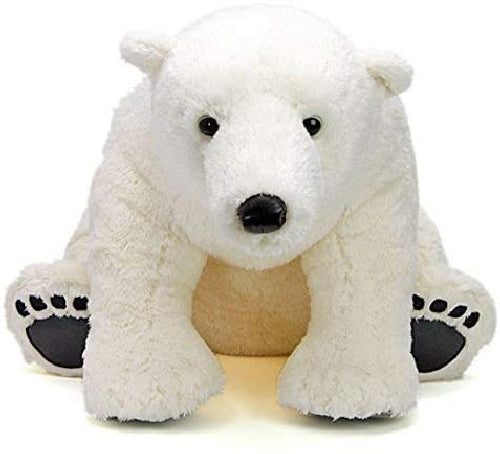 COLORATA Polar Bear White Real Animal Family Series Plush Doll Polyester NEW_3