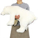 COLORATA Polar Bear White Real Animal Family Series Plush Doll Polyester NEW_5