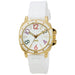 J-Axis Wristwatch iXa AL1182-W White Woman's Silicone Band White Dial Metal Case_1