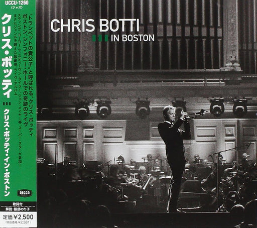 [CD] CHRIS BOTTI IN BOSTON Nomal Edition Live Recording UCCU-1260 Fusion NEW_1