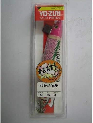 DUEL YO-ZURI Sutte M size Pink Egi Squid jig Plastic Fishing Lure Fish Shape NEW_2