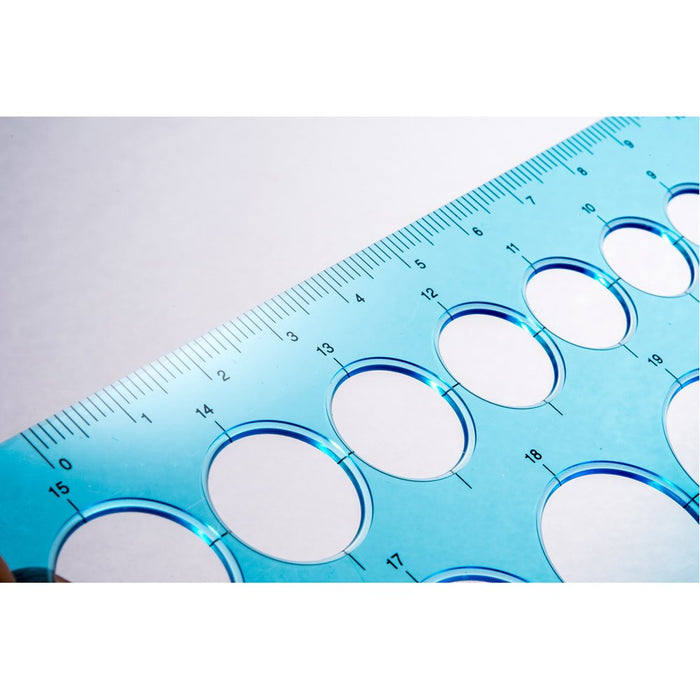 Staedtler 976 20 Drafting Mechanical Ruler Round Triangle Square Template NEW_3