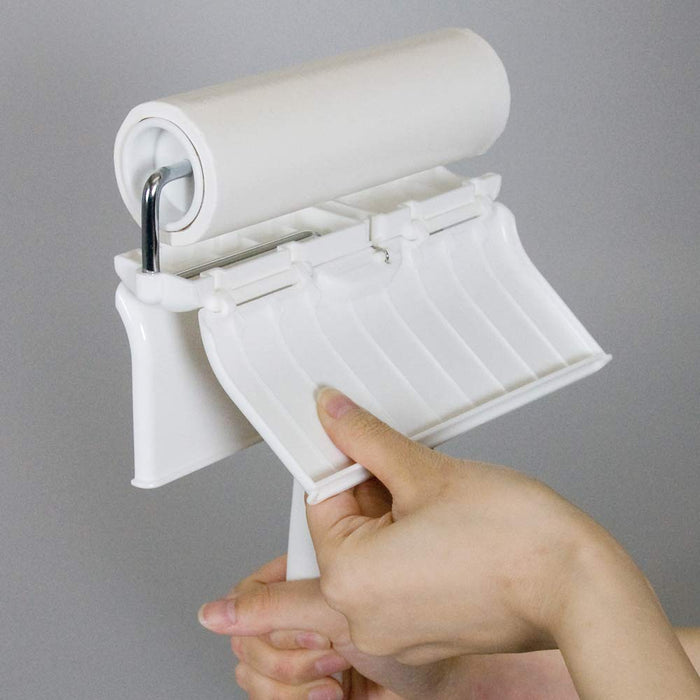 Azuma Carpet Cleaner Patapata Adhesive Roller H 31cm White Free Stand AZ357WH_2