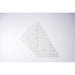 STAEDTLER 966 30 layout grid triangle 30cm for Layout Resin Clear 5mm Grid NEW_3