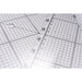 STAEDTLER 966 30 layout grid triangle 30cm for Layout Resin Clear 5mm Grid NEW_6