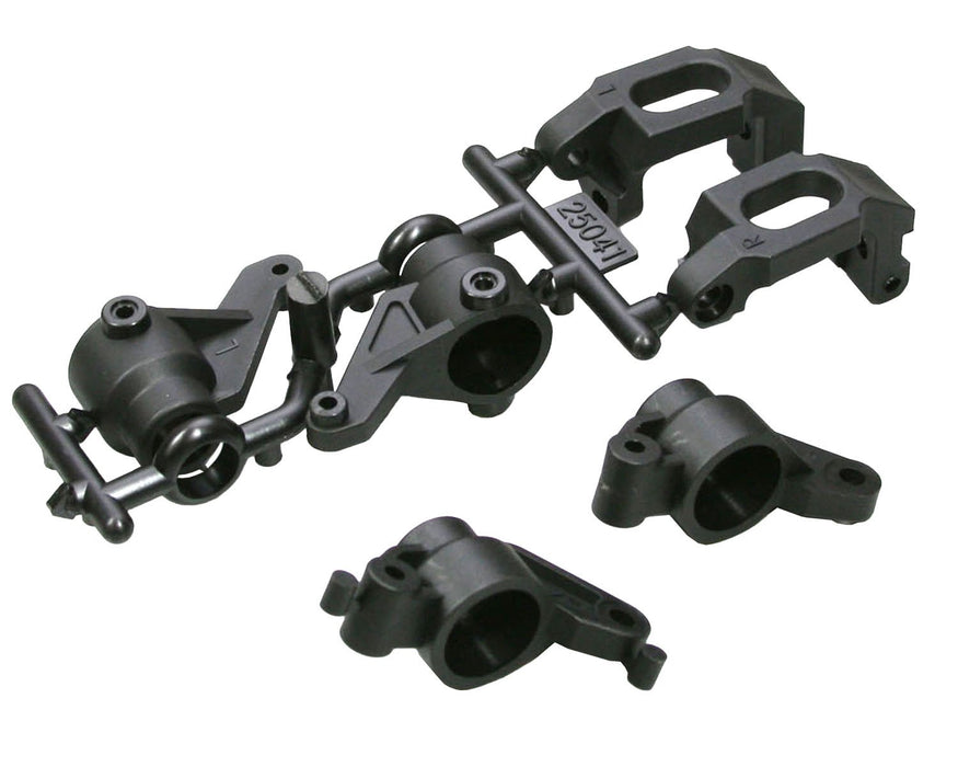 KYOSHO Knuckle & Hub Set FAZER RC Car Spare Parts K.FA004 Black Plastic NEW_1