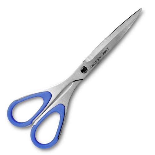 CANARY Swordtip Scissors for Office Left-handed Blue ESR-175L Stainless Steel_1
