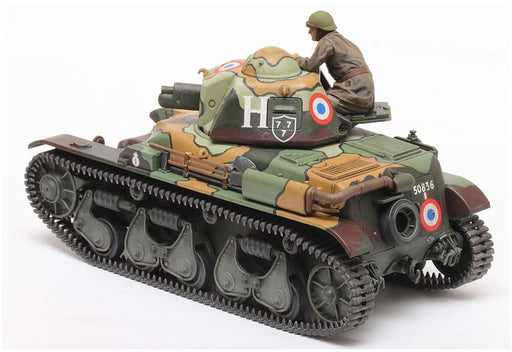 TAMIYA 35373-000 Military Miniature Series No.373 1/35 French Light Tank R35 Kit_2