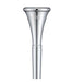 YAMAHA French horn mouthpiece HR-32C4 Loud sound Brass Silver Color Rim 17.48mm_1