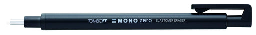 Tombow MONO ZERO Eraser Holder Round Black EH-KUR11 Knock Type for Drafting NEW_1