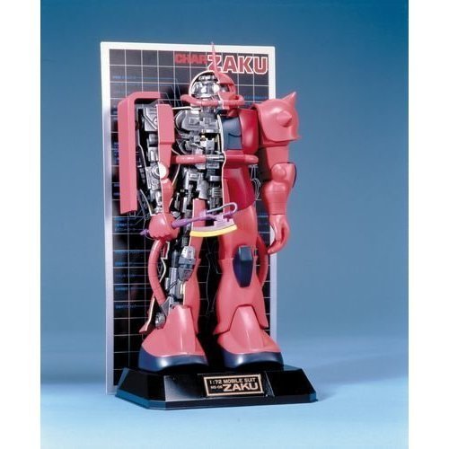 Gundam Plastic model Kit MS-06S Zaku for Char Mechanic Model 1/72 63180 NEW_2