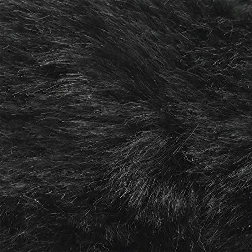 HANSA Plush Doll Black Rat Toy W5xH6xD12cm ‎190444 Real Animal Design Plush Doll_5