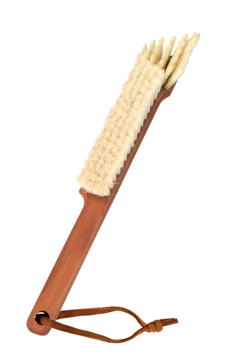 Redecker BOOK Brush Mountain Wool / Pig Hair Pearwood Body L27.5cm 2.5cm Brush_3