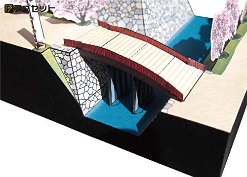 FACET Paper Craft Japan Meijo Series No.6 1/300 scale Hirosaki Castle Kit NEW_8