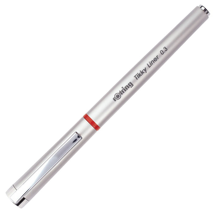 Rotring Tikky Liner 0.3 Gel Ink Ballpoint Pen Black Ink S0919070 Cap Type NEW_1