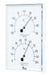 SHINWA Thermometer Temperature Hygrometer White W-1 70510 Rectangle Wall Mount_1