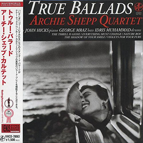 [CD] True Ballads Paper Sleeve Archie Shepp Quartet VHCD-78063 Modern Jazz NEW_1