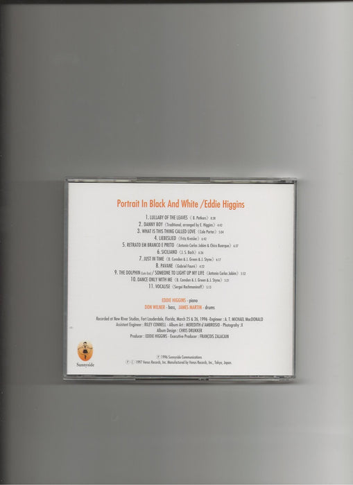 [CD] Portrait In Black And White Paper Sleeve Eddie Higgins VHCD-78078 Jazz NEW_2