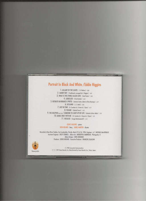 [CD] Portrait In Black And White Paper Sleeve Eddie Higgins VHCD-78078 Jazz NEW_2