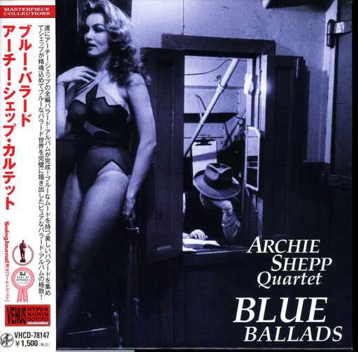 [CD] Blue Ballads Paper Sleeve Archie Shepp Quartet VHCD-78147 Moder Jazz NEW_1