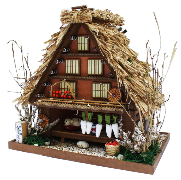 Billy Handmade Dollhouse Kit Road Series Road Shirakawa Shirakawa Go 8611 NEW_1