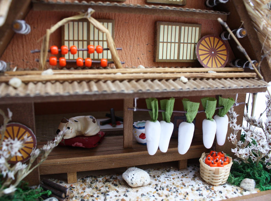 Billy Handmade Dollhouse Kit Road Series Road Shirakawa Shirakawa Go 8611 NEW_3