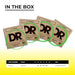 DR bass strings NEON nickel plating green coated 0.45, 0.65, 0.85, 0.105 NGB-45_2