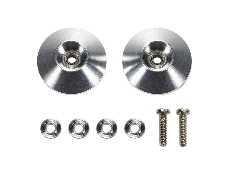 TAMIYA 95597-000 Mini 4WD HG 17mm Aluminum Ball-Race Rollers (Ringless) NEW_1