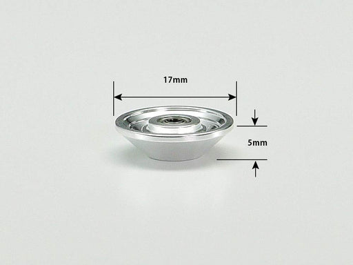 TAMIYA 95597-000 Mini 4WD HG 17mm Aluminum Ball-Race Rollers (Ringless) NEW_2