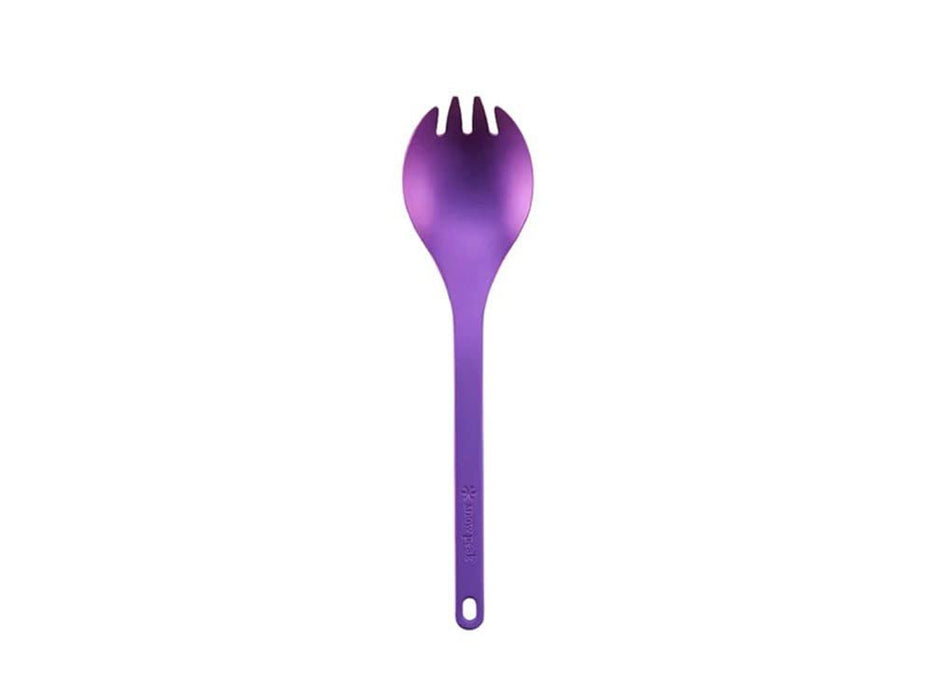snow peak Titanium split spoon purple SCT-004PR Hand Wash Only 40x165mm NEW_1