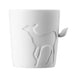 KINTO Mugtail Fawn Mug Microwave Safe ‎Porcelain 150ml 83xH94xW100mm White NEW_1