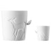 KINTO Mugtail Fawn Mug Microwave Safe ‎Porcelain 150ml 83xH94xW100mm White NEW_2