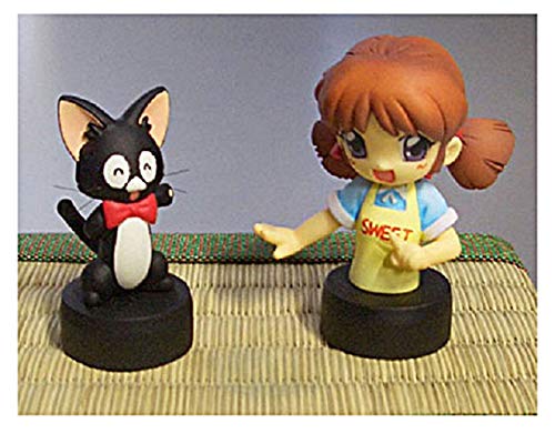 Sweet NANA-chan and Lucky the Black Cat Plastic Model Kit NASA-100 Not Painted_2