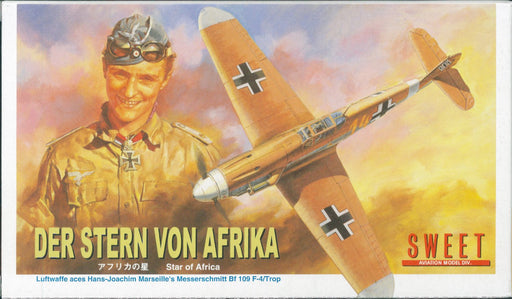 Sweet 1/144 African Star Messerschmitt Bf109F-4/Trop Model Kit Set of 2 14114_1