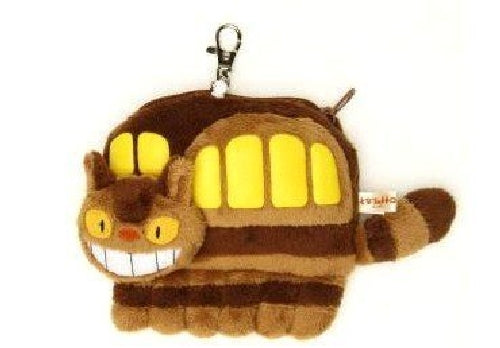 Sun Arrow Studio Ghibli My Neighbor Totoro Cat bus Reel Pass Case 20cm K4921 NEW_1