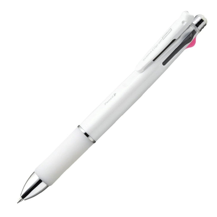 Zebra multi-function pen 4-color + Mechanical clip-on multi1000S white P-B4SA3-W_1