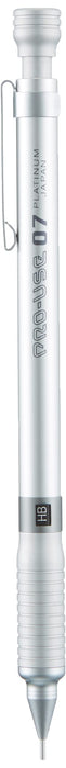 Platinum Mechanical Pencil PRO USE 07 MSD-1000 0.7mm Silver MSD-1000C#9 NEW_2