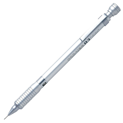 Platinum Mechanical Pencil PRO-USE Silver 0.3mm MSD-1000A#9 Made in Japan NEW_1